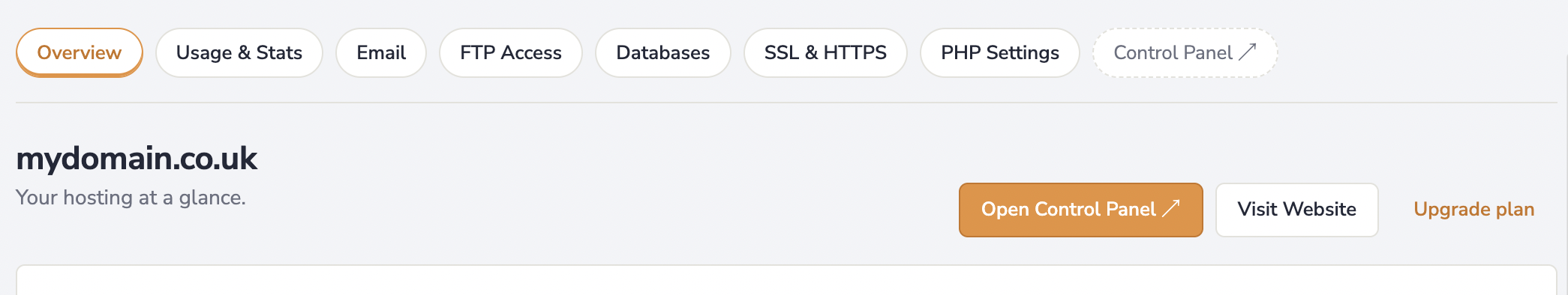 Host Media Cloud Control Panel Login